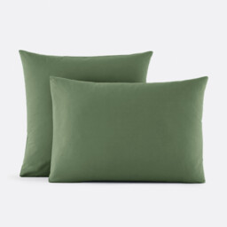 Scenario Plain Cotton Percale 200 Thread Count Pillowcase - thumbnail 1
