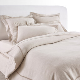 Scala Washed Linen Duvet Cover - thumbnail 1