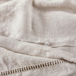 Scala Washed Linen Duvet Cover - thumbnail 3