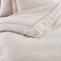 Scala Washed Linen Duvet Cover - thumbnail 2