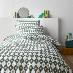 Ernesto 50% Recycled Cotton Duvet Cover - thumbnail 1