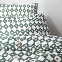 Ernesto 50% Recycled Cotton Duvet Cover - thumbnail 2