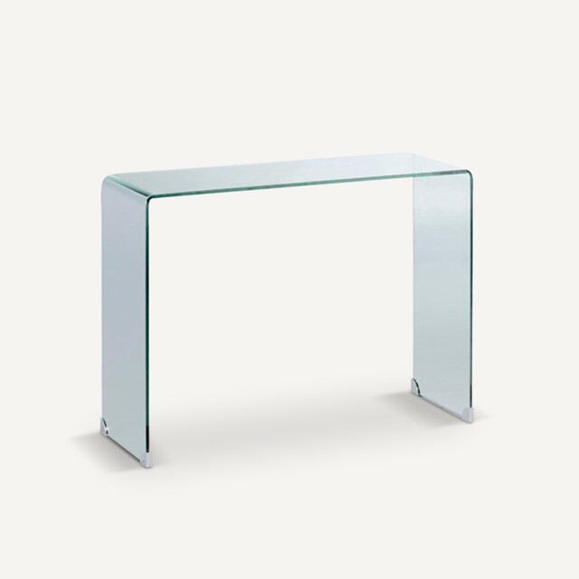 Cristalline Tempered Glass Console Table - image 1