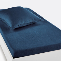 Linot 30cm High Washed Linen Child's Fitted Sheet