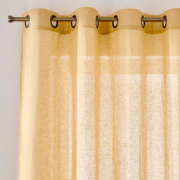 Onega Single Linen Voile Panel with Eyelets - thumbnail 1