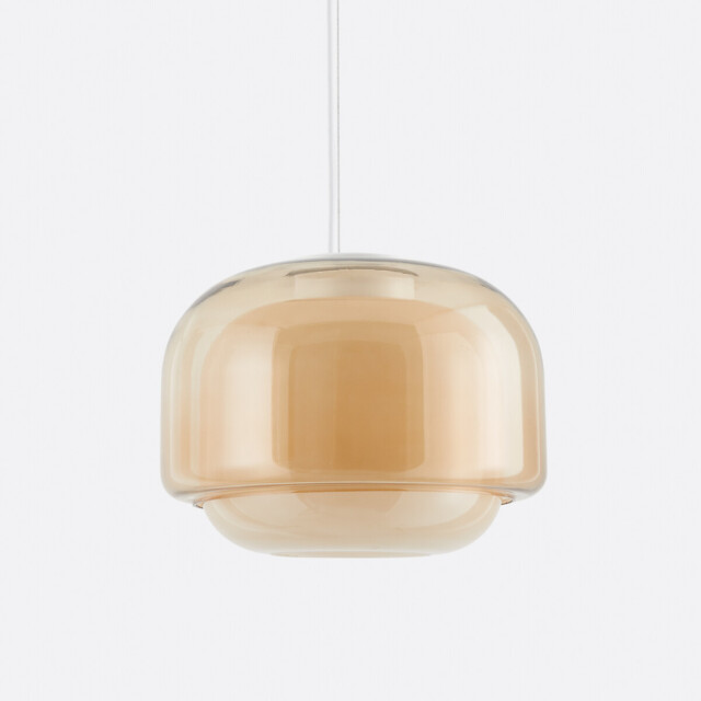 Kinoko Ceiling Light in Coloured Glass Ø30.5cm - image 1