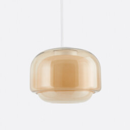 Kinoko Ceiling Light in Coloured Glass Ø30.5cm - thumbnail 1