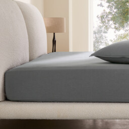 Elina Washed Linen Fitted Sheet - thumbnail 3