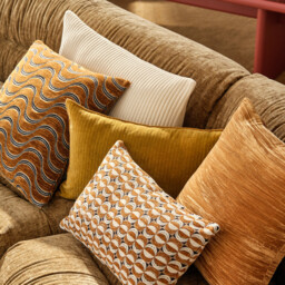 Milo Embossed Velour 45 X 45cm Cushion Cover - thumbnail 2