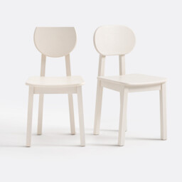 Set of 2 Tribal Ash Chairs - thumbnail 1