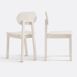 Set of 2 Tribal Ash Chairs - thumbnail 2