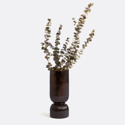 Valira H26cm Textured Glass Vase - thumbnail 4