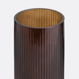 Valira H26cm Textured Glass Vase - thumbnail 3