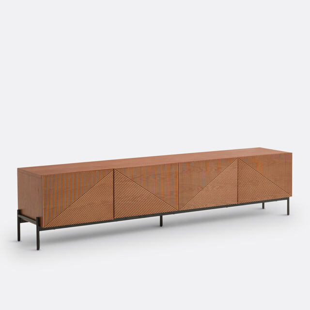 Lodge Vintage Hi-Fi TV Stand - image 1