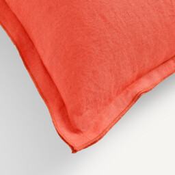 Elina Cushion Cover in Washed Linen - thumbnail 3
