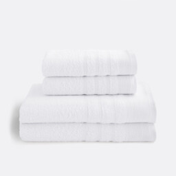 Set of 4 Zavara 600g Towelling Towels - thumbnail 1