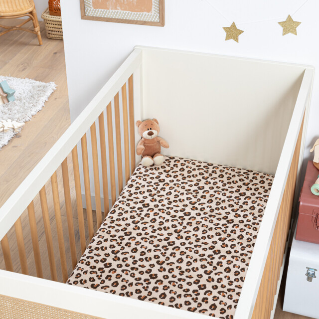 Leopold Cotton Muslin Baby's Fitted Sheet - image 1