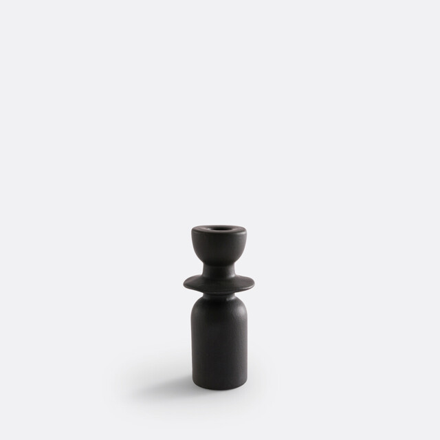 Greta 13.7cm High Ceramic Candlestick - image 1