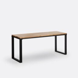 Hiba Bench in Solid Oak - thumbnail 1