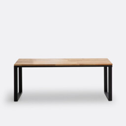 Hiba Bench in Solid Oak - thumbnail 3