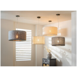 Presley Jute Easy Fit Pendant Ceiling Light - thumbnail 4