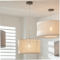 Presley Jute Easy Fit Pendant Ceiling Light - thumbnail 3