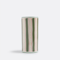 Baldia Glazed Ceramic Vase, H25cm