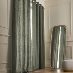 Private Washed Linen Curtain with Eyelets