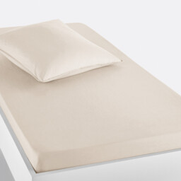 Scenario 100% Washed Cotton Fitted Sheet