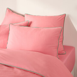 Macha Plain Cotton Pillowcase - thumbnail 4