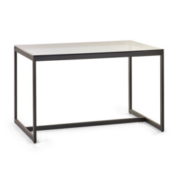Dallas Smoked Glass Dining Table (Seats 4) - thumbnail 2