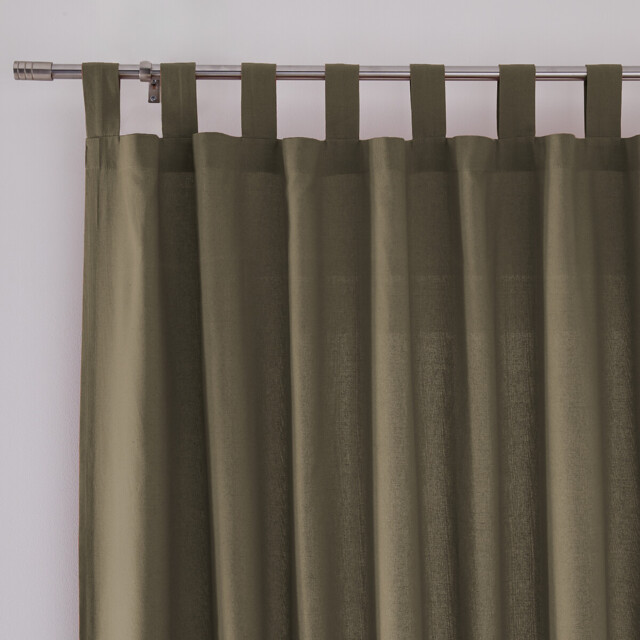 Scenario Cotton Curtain with Tab Top - image 1