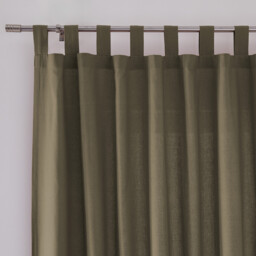 Scenario Cotton Curtain with Tab Top - thumbnail 1