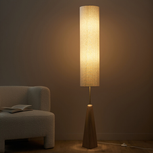 Nestwood Solid Oak Floor Lamp - image 1