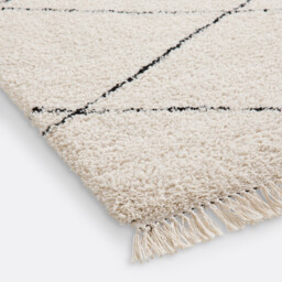 Fatouh Fringed Berber Style Rug - thumbnail 3