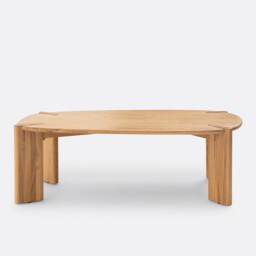 Elmo Solid Oak Coffee Table - thumbnail 4