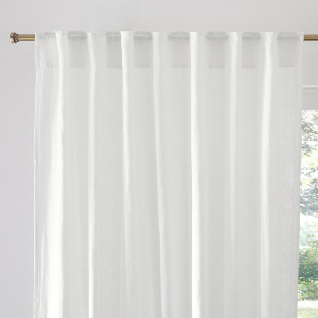 Elba Hidden Tab Linen Curtain - image 1