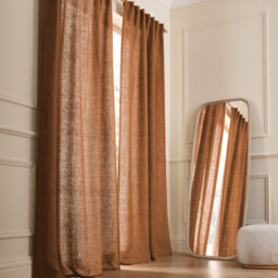 Cedal Heavyweight Linen Curtain with Concealed Tab Top Header