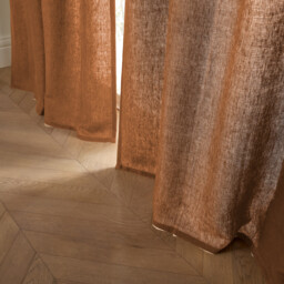Cedal Heavyweight Linen Curtain with Concealed Tab Top Header - thumbnail 2