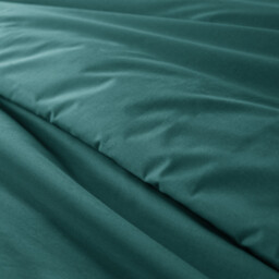 Scenario Plain Organic Cotton Percale Duvet Cover - thumbnail 4