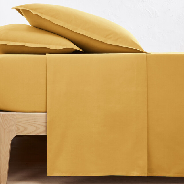Scenario Plain Cotton Percale Flat Sheet - image 1