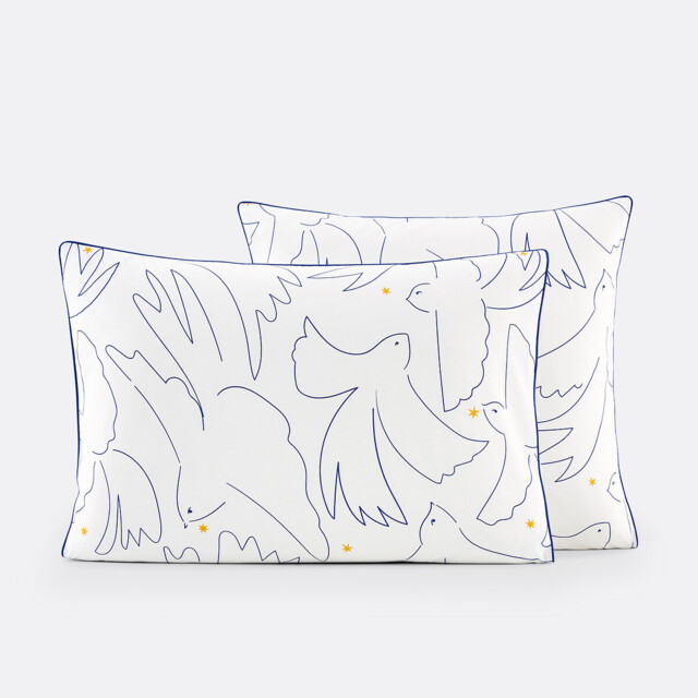 Pomaline Cotton Percale Pillowcase - image 1