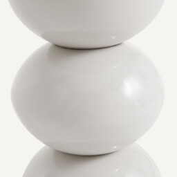 Rouva Side Table in Iron Metal - thumbnail 3