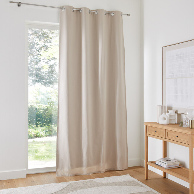 Scenario Cotton Blackout Curtain with Eyelets - image 1