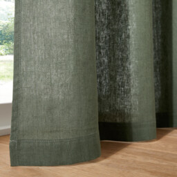 Onega Washed Linen Curtain with Eyelets - thumbnail 3