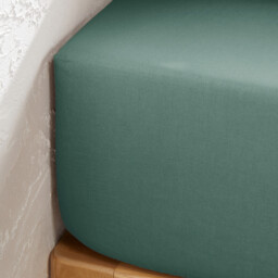 Scenario 25cm High Plain Polycotton Fitted Sheet - thumbnail 2