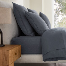 Elina Washed Linen Pillowcase - thumbnail 1