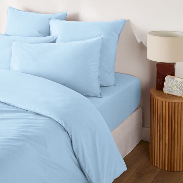 Scenario Plain 100% Washed Cotton Duvet Cover - image 1