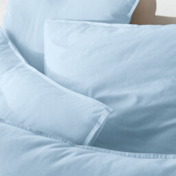 Scenario Plain 100% Washed Cotton Duvet Cover - thumbnail 3