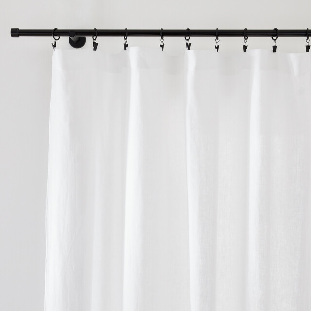 Onega Washed Linen Single Voile Panel - image 1
